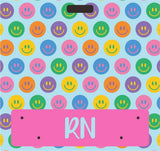 OUTSIDE THE BOX, LLC - Badge Buddies Horizontal Smile: Badge Buddy Horizontal Smile MA