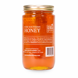 Pure Southern Honey - Honey With Comb 1 Lb (12 Jars) Raw, Unfiltered, Unheated