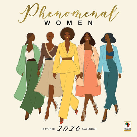 African American Expressions - 2026 Phenomenal Women Calendar