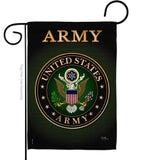 Two Group Flag Co - Army Armed Forces Military Decor Flag: Garden Flag 13" x 18.5" Only / Double Sided-Thick Fabric