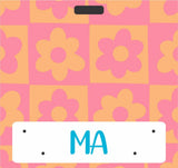 OUTSIDE THE BOX, LLC - Badge Buddies Horizontal Checkered: Badge Buddy Horizontal Checkered MA