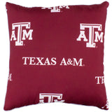 Everything Comfy - Texas A&M Aggies Decorative Pillow: Pair