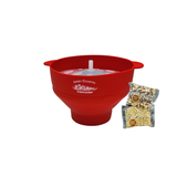 Amish Country Popcorn - Silicone Microwave Popper: Purple