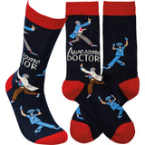 Primitives by Kathy - Awesome Doctor Socks
