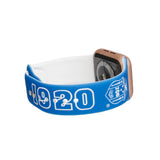 PinktownUSA - ZPB Sorority Blue White 1920 Watch Band Strap: Blue and White / Rhodium / Adjustable