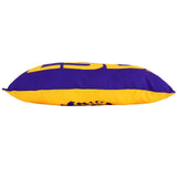 Everything Comfy - LSU Tigers 2 Sided Bolster Travel Pillow, 16" x 6", Made in the USA