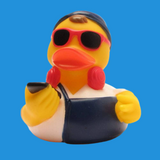 Duckshop - Rubber Duck Hipster (white) - rubber duck