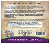 Carmie's Gourmet Cheesecake Dip Mix
