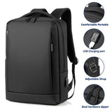 VIGOR - Luxury mens waterproof business Computer usb school backpack: 1 Back Pack Bag