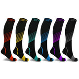 Extreme Fit Wholesale - KNEE-HIGH COMPRESSION SOCKS - ASSORTED DESIGNS: Novelty 1 / Small/Medium