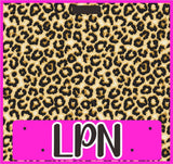OUTSIDE THE BOX, LLC - Badge Buddies Horizonal Leopard: Badge Buddies Horizonal Leopard CNA