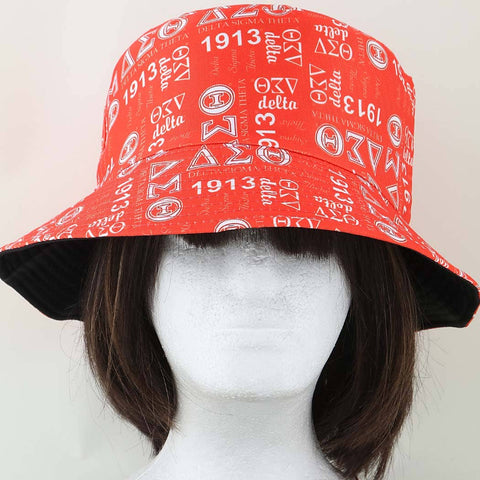3AM BY H&D ACCESSORIES - Choose Your Sorority Bucket Hat : RD