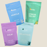 Latika Beauty - Bath Soak Starter Pack – 4 Scents (1 case of each)