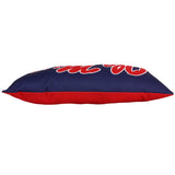 Everything Comfy - Ole Miss Rebels 2 Sided Bolster Travel Pillow, 16" x 6", Made in the USA