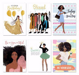 African American Expressions - AOAB820 All Occasion Cards - Sister Friend 2 Assortment