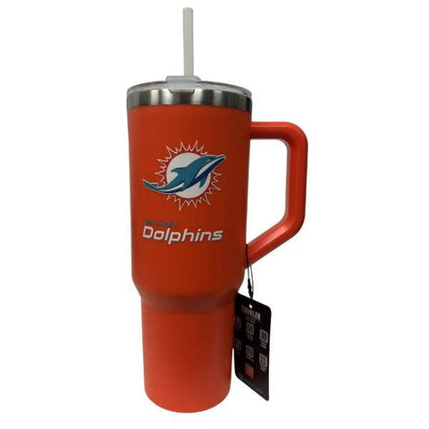 St. Louis Wholesale LLC - Miami Dolphins Monster Tumbler - #3121 - 38OZ Stainless