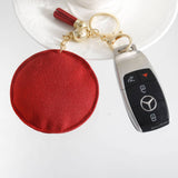 PinktownUSA - Red Padded Sorority Keychain: Red / Gold / 7 x 3.10 inches
