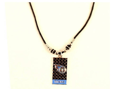 Diamond Plate Styles Necklaces- Tennessee Titans