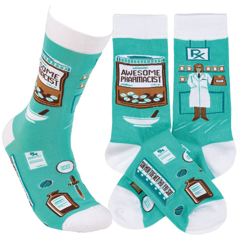 Primitives by Kathy - Awesome Pharmacist Socks