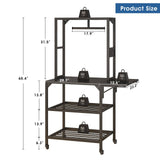 39F Inc. - 3D Printer Workstation Collection with Filament Storage: Slim Power Tower