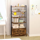 Three Star IM/EX Inc. - 27X12X56 BRWN 4 SHELF CABINET