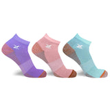 Extreme Fit Wholesale - COPPER-INFUSED ANKLE SOCKS (3-PAIRS PACKED TOGETHER): Large/XL