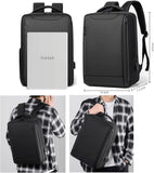 VIGOR - Luxury mens waterproof business Computer usb school backpack: 1 Back Pack Bag