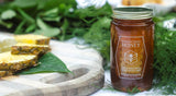 Pure Southern Honey - Honey With Comb 1 Lb (12 Jars) Raw, Unfiltered, Unheated