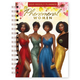African American Expressions - 2025 Phenomenal Women Weekly Planner
