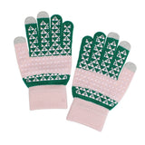 PinktownUSA - AKA Green Finger Touch and Grip Knit Winter Gloves