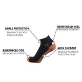 Extreme Fit Wholesale - COPPER-INFUSED COMPRESSION SOCKS (3-PAIRS PACKED TOGETHER): L/XL