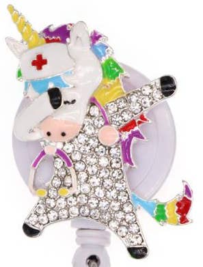 Cutieful - Unicorn Dab - Dazzle Badge Reel: Unicorn Dab