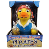 CelebriDucks - Captain Quack Mallard, Pirate of the Quackibeean Rubber Duck
