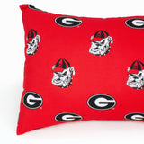 Everything Comfy - Georgia Bulldogs Pillowcase: Single / Standard