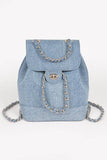 3AM BY H&D ACCESSORIES - Denim BackPack: LBL