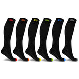 Extreme Fit Wholesale - KNEE-HIGH COMPRESSION SOCKS - ASSORTED DESIGNS: Novelty 1 / Large/XL