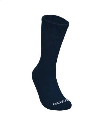 Cutieful - Ecosox Diabetic Crew - Large: Navy crew-2