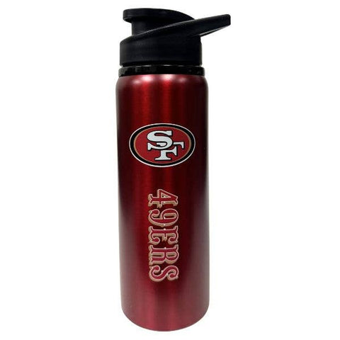 St. Louis Wholesale LLC - San Francisco 49ers Water Bottle - #3039 - Stainless Steel