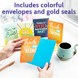 T Marie - 24 Appreciation Cards with Colorful Envelopes and Stickers