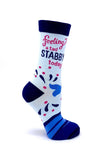 Fabdaz - Feeling a Tad Stabby Today Narwhal Women's Crew Socks