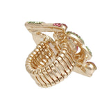 PinktownUSA - AKA Luminous Lipstick High Heel Pink Green Ring: Color: Pink and Green / Plating: Gold / Size: Stretch to Fit