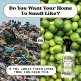 ~Pourri - Home-Pourri Trash Can Odor Refresher 8 Oz, Lime Zest Matcha