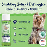 Arkwright Home - Deshedding Dog Shampoo and Conditioner, 2-in-1 formula: 13 oz