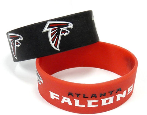 Aminco USA - NFL Atlanta Falcons Wide Bracelet, 2-Pack