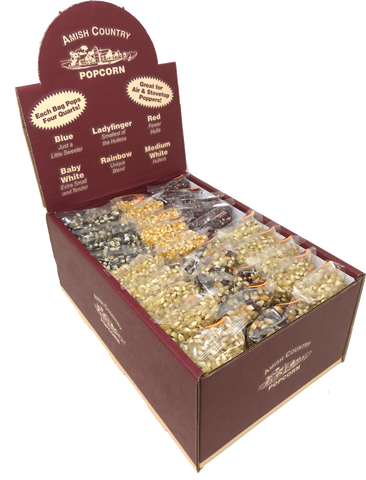 Amish Country Popcorn - 30ct/4oz Popcorn Sampler