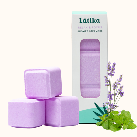 Latika Beauty - Shower Steamers 🟪 Lavender Essential Oil - Relax & Focus