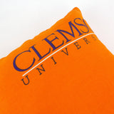 Everything Comfy - Clemson Tigers Decorative Pillow: Team Colors / Single