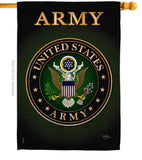 Two Group Flag Co - Army Armed Forces Military Decor Flag: Garden Flag 13" x 18.5" Only / Double Sided-Thick Fabric