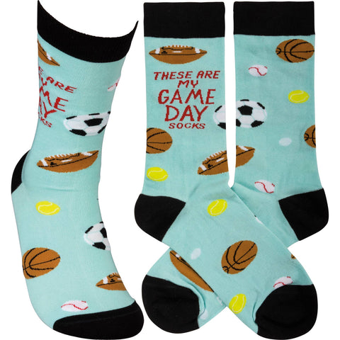 Primitives by Kathy - These Are My Game Day Socks
