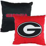 Everything Comfy - Georgia Bulldogs 2 Sided Decorative Pillow, 16" x 16", Made in the USA